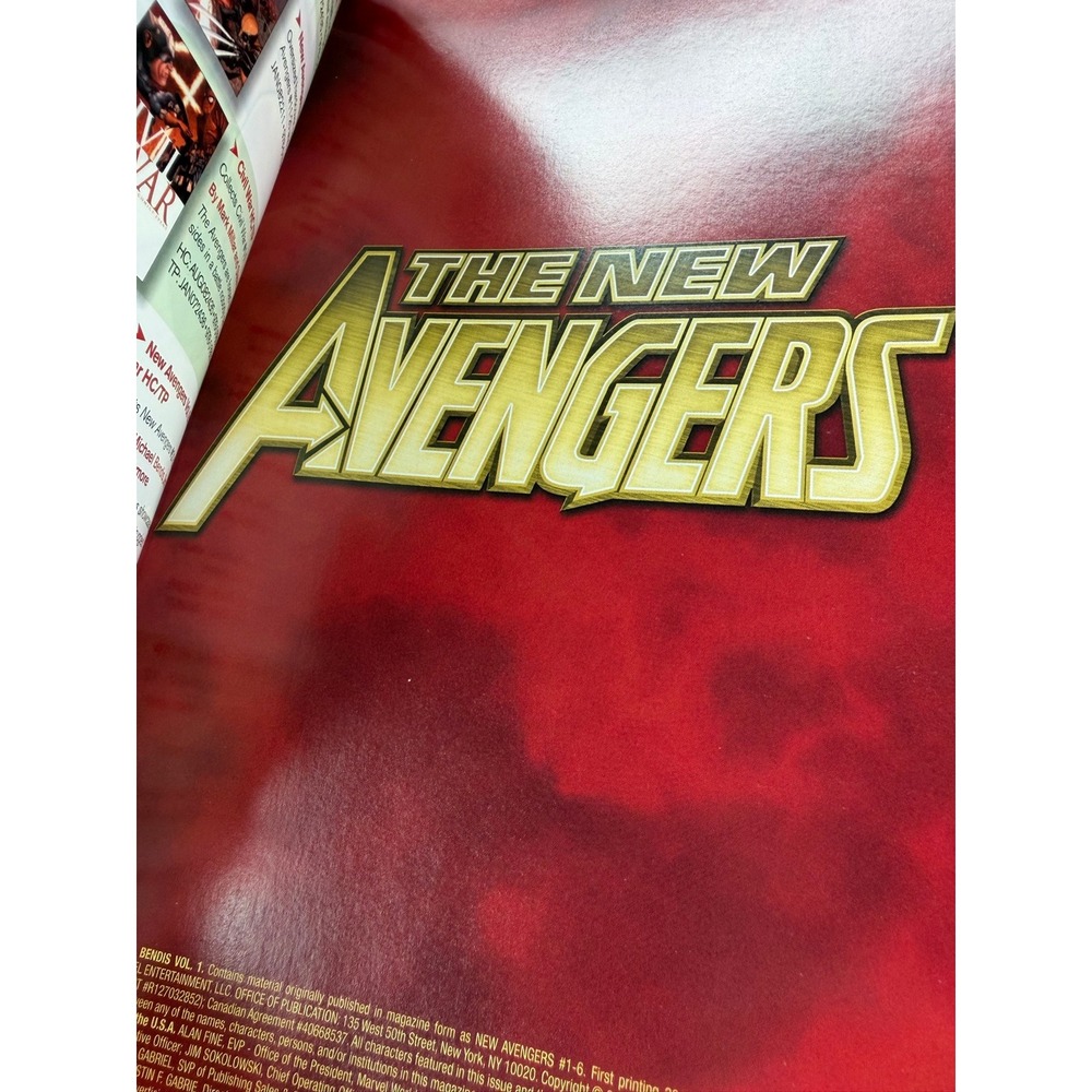 New Avengers Vol 1 TPB Bendis Immonen Marvel 2011